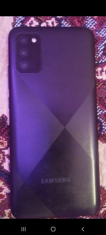 samsung a02: Samsung Galaxy A02 S, 32 GB, rəng - Qara, İki sim kartlı — 4