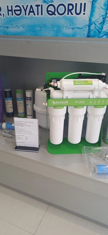 диспенсер для воды: Ecosoft P’URE seriyası – Ev üçün osmos əsaslı su təmizləmə sistemləri — 33