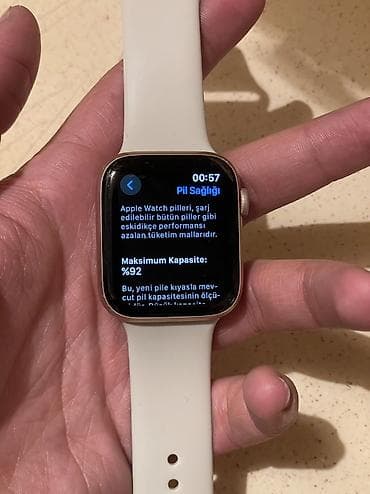 elekron saat: Smart saat, Apple, rəng - Qızılı — 1