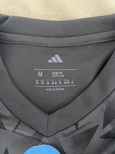 qarabağ ajax: Futbolka, Adidas, M, rəng - Qara — 3