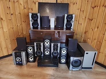 Ev kinoteatrı və musiqi həvəskarları üçün geniş komplekt audio