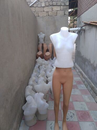 Digər mağaza avadanlığı: Qadın, Plastik, plastmas, Ağ — 1