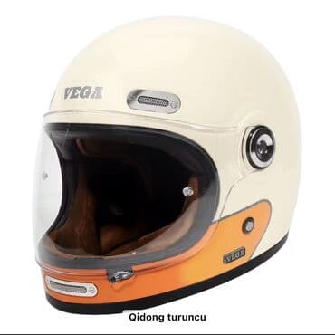 jiquli matoru: Vega markası Cafe racer dəbilqə, M ölçüdür, yenidir, istifadə — 9