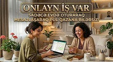 evdən iş operator: Çağrı mərkəzi operatoru tələb olunur, İstənilən yaş, Təcrübəsiz — 1