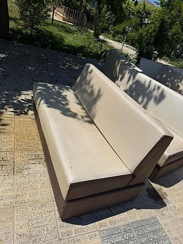 İki tərəfli arxa dayaqlı salon/kafe oturacaqları - Model: modul tipli