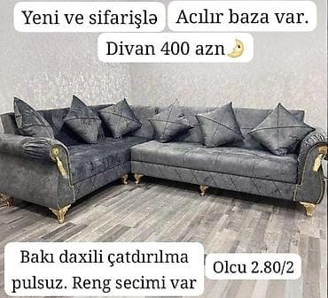 Künc divan, Parça, Bazalı, Açılan