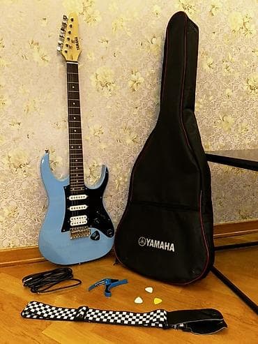 elektro qitara: Yamaha elektrik gitara seti Dəst daxilində: - Yamaha yumşaq keyslə — 1