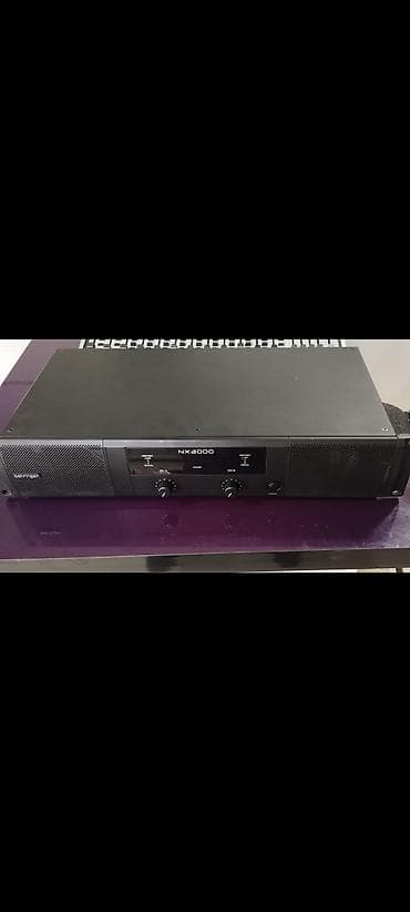 Səsyazma və canlı tədbirlər üçün tam PA sistem dəsti - Mikser — 4