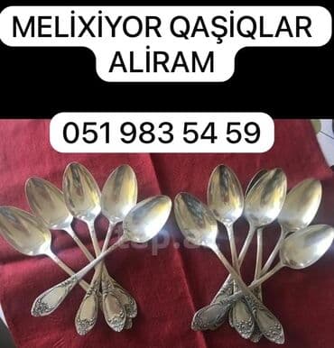 qab qaşıqlar: Məlixior esyalar aliram — 1