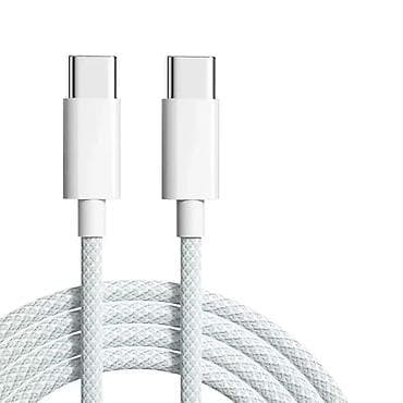 Kateqoriya: USB şunurlar Brend: No Brand Ad: USB‑C 60W white USB‑C – — 1