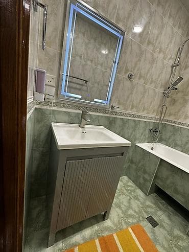 ramazan dekor: Güzgü Divar üçün, Düzbucaqlı, Hamam üçün, Arxa işıqlı — 1