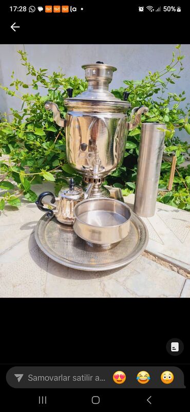 çay evi avadanlıq: Elektrik Samovar, 10-dan çox l — 1
