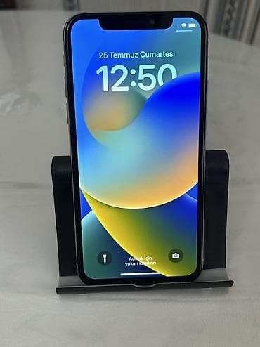 iphon 11 pro max: IPhone X, 64 GB, Ağ, Face ID — 1