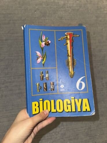 6 cı sinif məntiq testləri: 6-cı sinif üçün nəzərdə tutulmuş biologiya dərsliyi. Kitab biologiya — 1