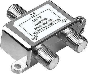 TV siqnal bölücü və daxili gücləndirici dəsti Splitter tv siqnal