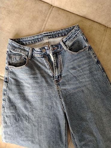 Toy paltarları və aksesuarları: 7 cüt cins şalvar dəsti - Material: klassik denim (pambıq əsaslı). - — 7