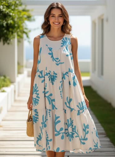 qadın pareo sarafan: Bir dəst bir don — 1