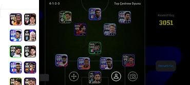 pes 2023 oyunu: EFootball mobil oyunu üçün hesab/squad - Oyun: eFootball (mobil) - — 2