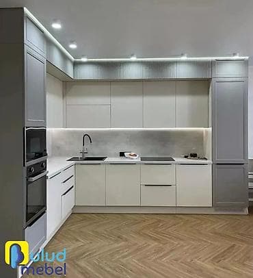 Sifarişlə mətbəx dəsti, Özü çəkən petlələr, Sadə laminat, Kredit var, Pulsuz çatdırılma