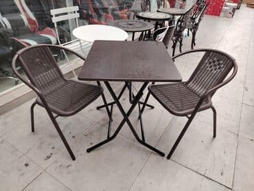 дачный набор стол и стулья: Садовые, уличные комплекты столов и стульев — 1