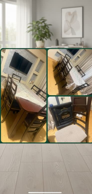 качели для дачи баку: Для гостиной, Б/у, 6 стульев — 1