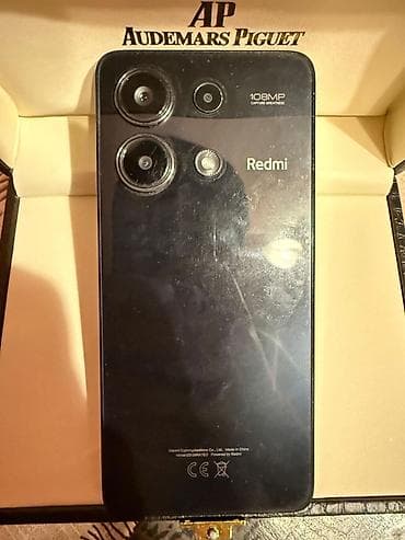 zapcast telefon: Redmi Note 13, 256 GB, rəng - Qara, Barmaq izi, İki sim kartlı — 3