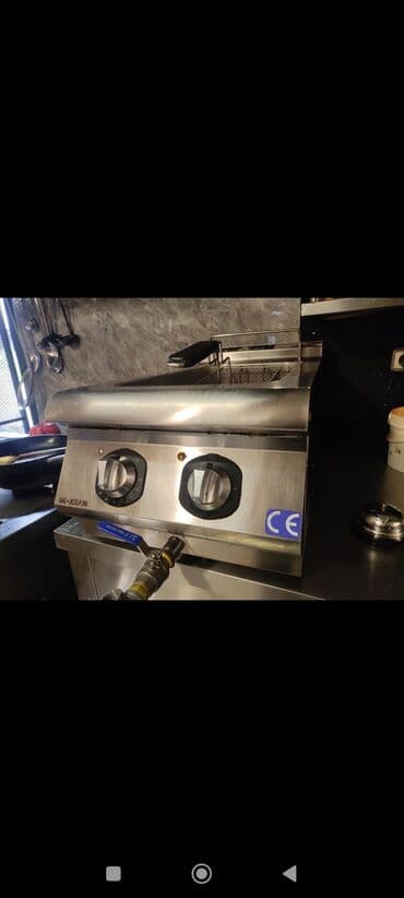 semicka aparati: Izqara *SEVA XİRDALAN* Turkiyənin İnoksan firmasinin 1gozlu fritoz — 1