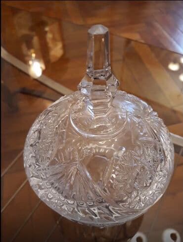 германия посуда: Хрустальная ваза Новая в подарочной коробке Привезена из Америки — 4