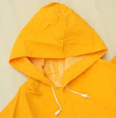 дождевик купить в баку: Мужской плащ, XL, цвет - Желтый — 4