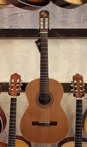 gitara sekilleri: Klassik gitara Admira Sevilla Simlərin sayı: 6 Üst: Bərk sidr ağacı — 1