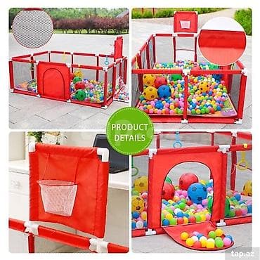 uwaq ucun manej: Manej futbol qapılı və basketbol sebetli uzunluğu 1.80cm eni 1.20cm — 2