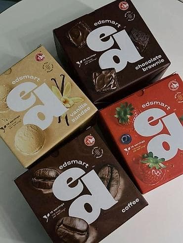 İdman qidaları: Dietik kokteyl. Premium məhsul. Yemək əvəzi də içə bilərsiniz. Edsmart — 1