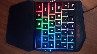komputer setup: Oyun klaviaturası. Çox gözəl vəziyyətdədir. RGB işıqlandırması var — 5
