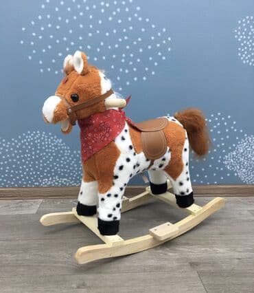 детская корона: Детская лошадь качели — 1