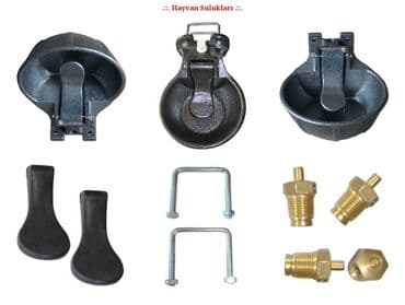 Kənd təsərüfatı heyvanları üçün dərmanlar: Yem qabı, Su üçün, Heyvanlar üçün, Ünvandan götürmə, Ödənişli çatdırılma, Rayonlara çatdırılma — 6