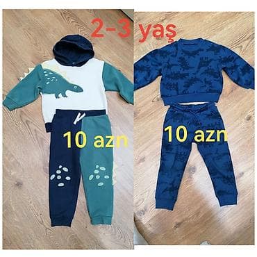 ikinci əl paltar satışı: (Whatsap var) Uşaq geyimləri bəziləri tezedi, bəziləri 2-3 dəfə — 1