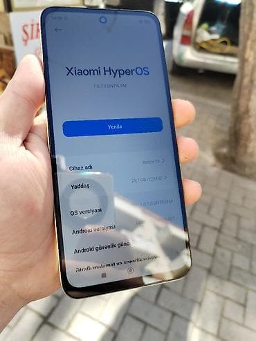 samsung note 3 ekran: Redmi 13, 128 GB, rəng - Qızılı, Zəmanət, Sensor, Barmaq izi — 2