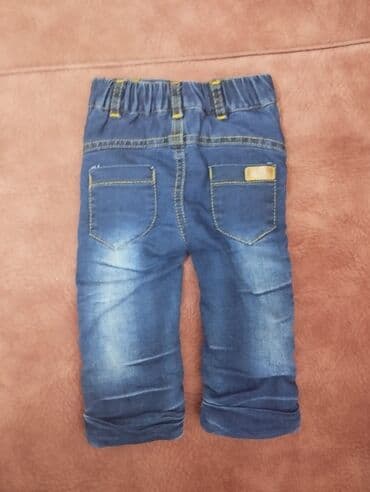 Rəng - Göy, Cins şalvar, Oğlan üçün, 1 - 2 yaş