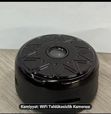 videokamera: WiFi Təhlükəsizlik Kamerası - Kompakt ölçü: 4.2 sm (1.65 in) diametr — 4