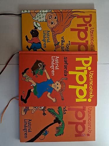 Məhsul: Astrid Lindgren – Uzuncorab Pippi seriyası (3 kitab) Tərkib