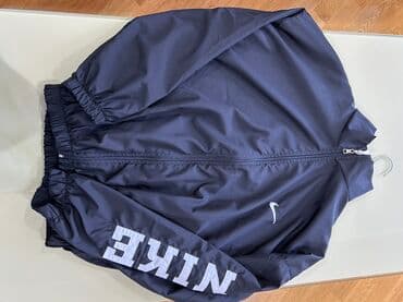 Köynəklər: Nike kişi/kadın küləkkeçirməz yüngül gödəkçə - Rəng: tünd lacivərt - — 1