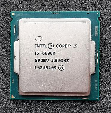 Processor - CPU Intel İ5-6600K - 75 AZN (LGA 1151 soket) (4 nüvə /