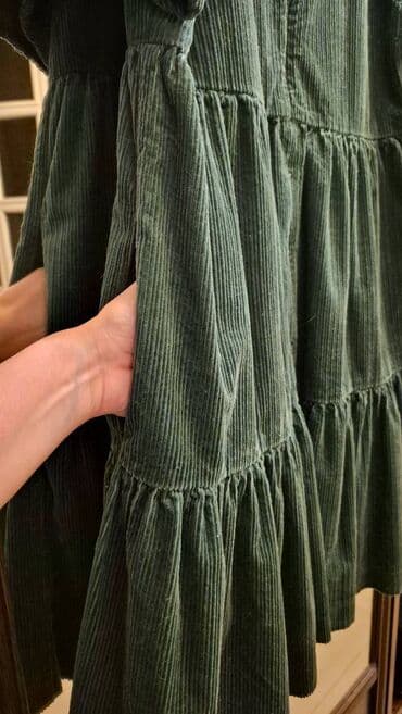 красное платье: Gündəlik don, Mini, S — 5