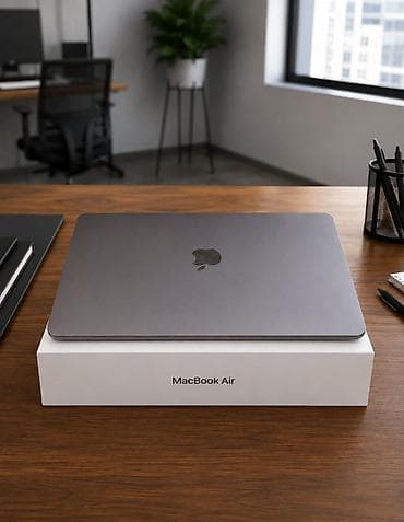 mac mini qiyməti: Apple macbook air m1 8/256 gb. Batareya 97%, cycle 28. Qiymət 845 — 2