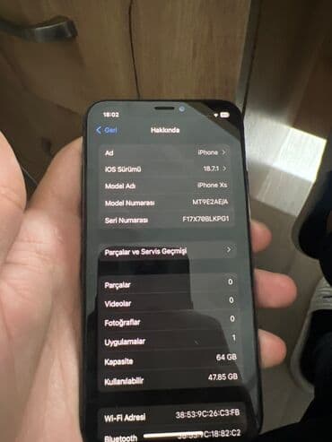 iphone 8 plus 2. el fiyatı: IPhone Xs, 64 GB, Jet Black — 3