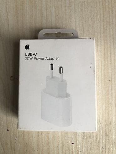 yeni telefonlar: Adapter Apple, 20 Vt, Yeni — 1