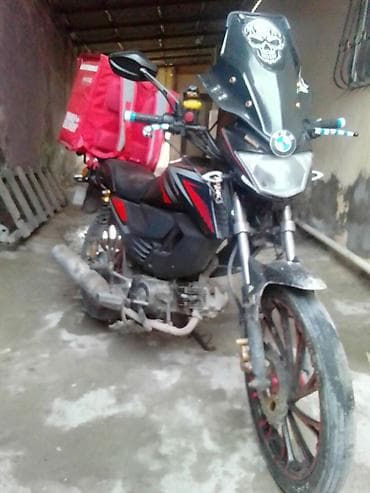inmotion s1 scooter: Moto-delivery üçün tam hazır motosiklet - Model: CHAMP (benzinli — 1