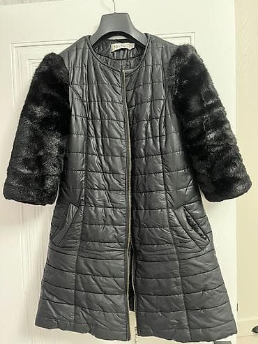 online geyim: Palto, Max Mara, rəng - Qara — 3