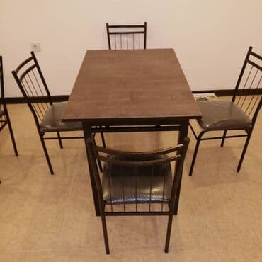 İnformatika: ‼️100manatdan başlayir 4nəfərlik stol və stul dəstləri. Masa və — 29