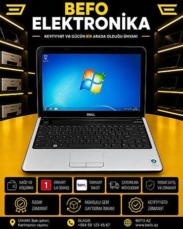 256 gb ssd: 💻 Dell Inspiron 1440 — Sərfəli və Etibarlı Noutbuk 📍 Befo Elektronika — 1